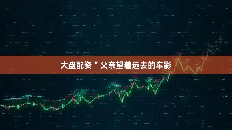 大盘配资＂父亲望着远去的车影
